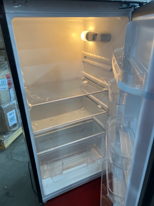 Photo 2 of Frigidaire EFR751, 2 Door Apartment Size Refrigerator with Freezer, 7.2 cu ft, Platinum Series, Stainless Steel, 7.5
