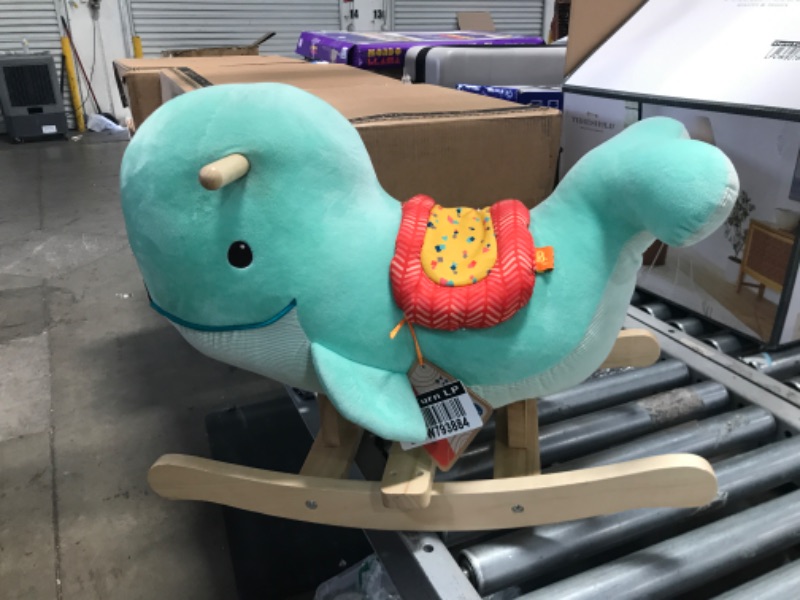 Photo 1 of B. toys Wooden Whale Rocker Echo

