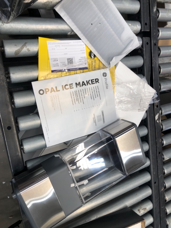 Photo 2 of **TESTED** GE Profile Opal | Countertop Nugget Ice Maker with Side Tank | Portable Ice Machine Makes up to 24 lbs. of Ice Per Day | Stainless Steel Finish
