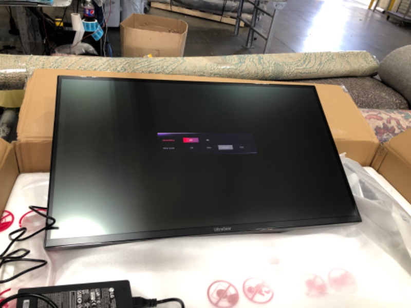 Photo 2 of LG 32GQ950-B 32” Ultragear UHD (3840 x 2160) Nano IPS Gaming Monitor with 1ms (GtG) Response Time & 144Hz Refresh Rate (O/C 160 Hz) nVIDIA G-SYNC Compatible & AMD FreeSync Premium Pro, HDMI 2.1
