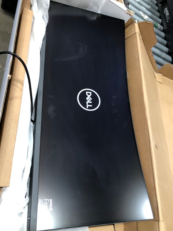 Photo 1 of Dell Curved Gaming Monitor 34 Inch Curved Monitor with 144Hz Refresh Rate, WQHD (3440 x 1440) Display, Black - S3422DWG
