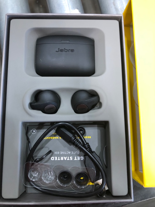 Photo 5 of Jabra Elite Active 65t - Black True Wireless Sport Earbuds Black
