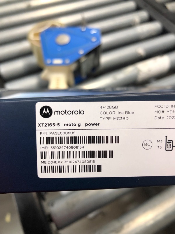 Photo 1 of Motorola Moto 2022 G Power Unlocked (128GB) - Silver


