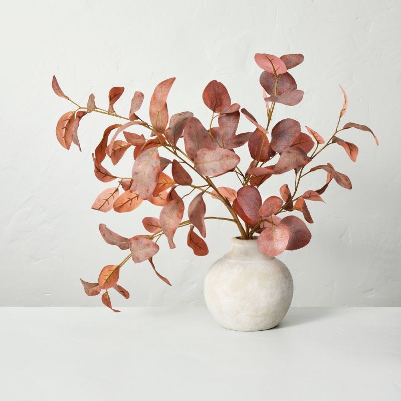 Photo 1 of 20 X 20 Faux Rusted Eucalyptus Ceramic Pot Arrangement - Hearth & Hand with Magnolia
