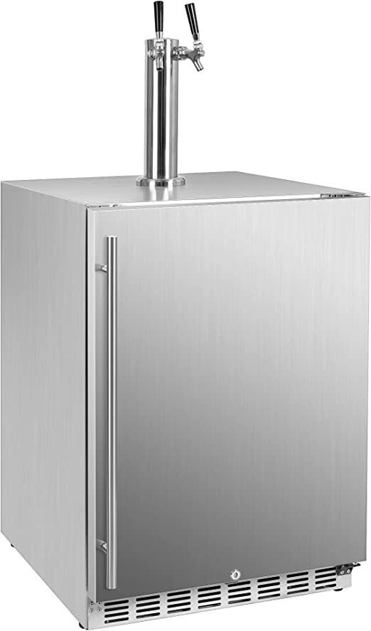 Photo 1 of ICEJUNGLE Beer Tap Kegerator,Kegerators Beer Dispenser Beverage Beer Cooler Water Cooler Dispenser 5 Gallon,Full Size Keg,1/4 Keg,1/6 Keg
dimensions 34.2"H x 24.8"L x 23.8"W (not including Tap)