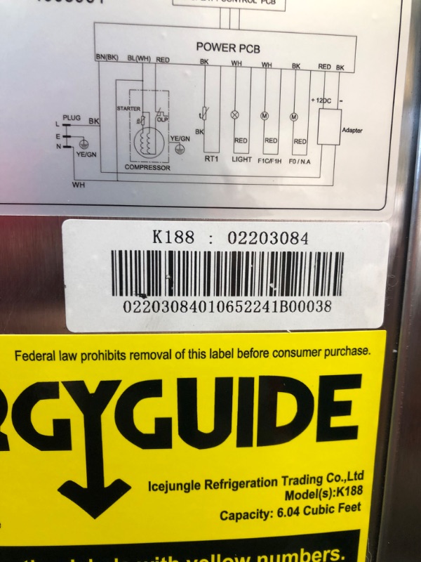 Photo 1 of ICEJUNGLE Beer Tap Kegerator,Kegerators Beer Dispenser Beverage Beer Cooler Water Cooler Dispenser 5 Gallon,Full Size Keg,1/4 Keg,1/6 Keg
dimensions 34.2"H x 24.8"L x 23.8"W (not including Tap)