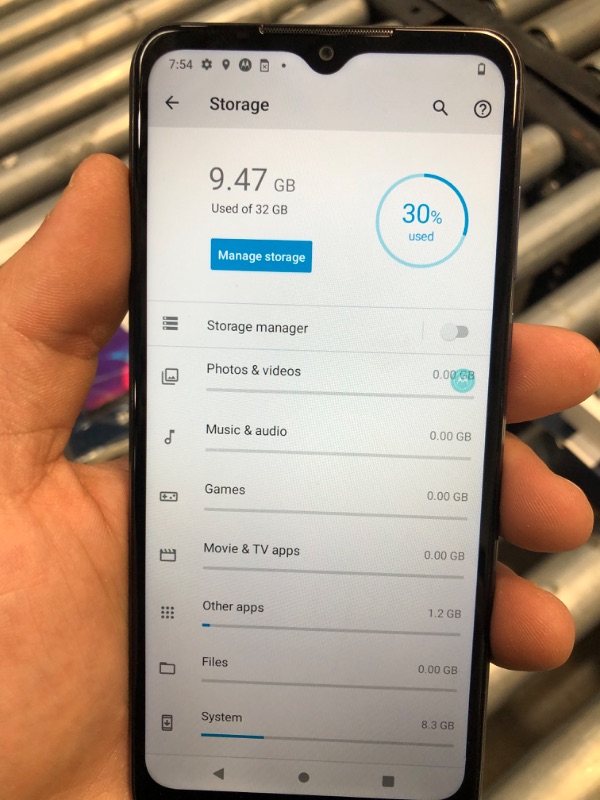 Photo 1 of Motorola Moto G Pure Unlocked (32GB) - Blue

