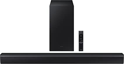 Photo 1 of ***PARTS ONLY*** Samsung HW-B450 2.1ch Soundbar w/Dolby Audio, Subwoofer Included, Bass Boosted, Wireless Bluetooth TV Connection, Adaptive Sound Lite, Game Mode, 2022
