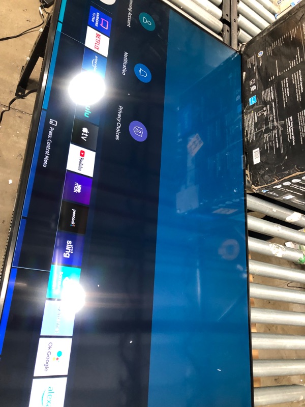 Photo 2 of SAMSUNG 55-Inch Class Crystal 4K UHD AU8000 Series HDR, 3 HDMI Ports, Motion Xcelerator, Tap View, PC on TV, Q Symphony, Smart TV with Alexa Built-In (UN55AU8000FXZA, 2021 Model)
