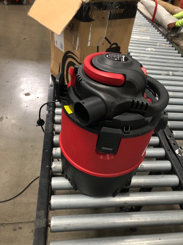 Photo 2 of Vacmaster VBVB611PF 1101 6 Gallon 5 Peak HP Wet Dry Shop Vacuum 1-1/4 Inch Hose Powerful Suction with Detachable Blower
