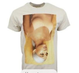 Photo 1 of ARIANA GRANDE SWEETENER ALBUM POP UPSIDE DOWN PHOTO WOMENS T SHIRT - LARGE
