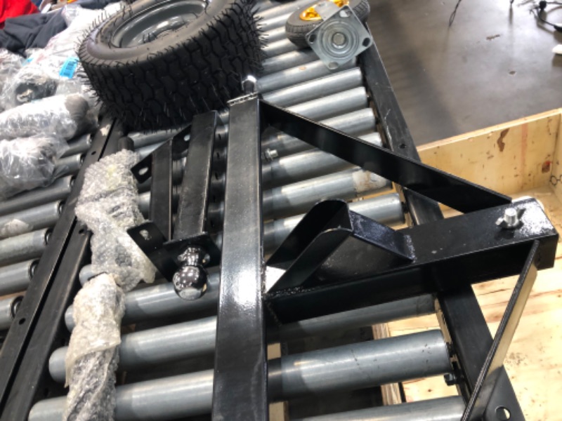 Photo 7 of **USED-LOOSE HARDWARE**
VEVOR Adjustable Trailer Dolly, 1500 Lbs Capacity Trailer Mover Dolly, 25.6" - 33.5" Adjustable Height, Manual Trailer Mover with 16” Wheels, Heavy-Duty Tow Dolly for Car, RV, Boat
