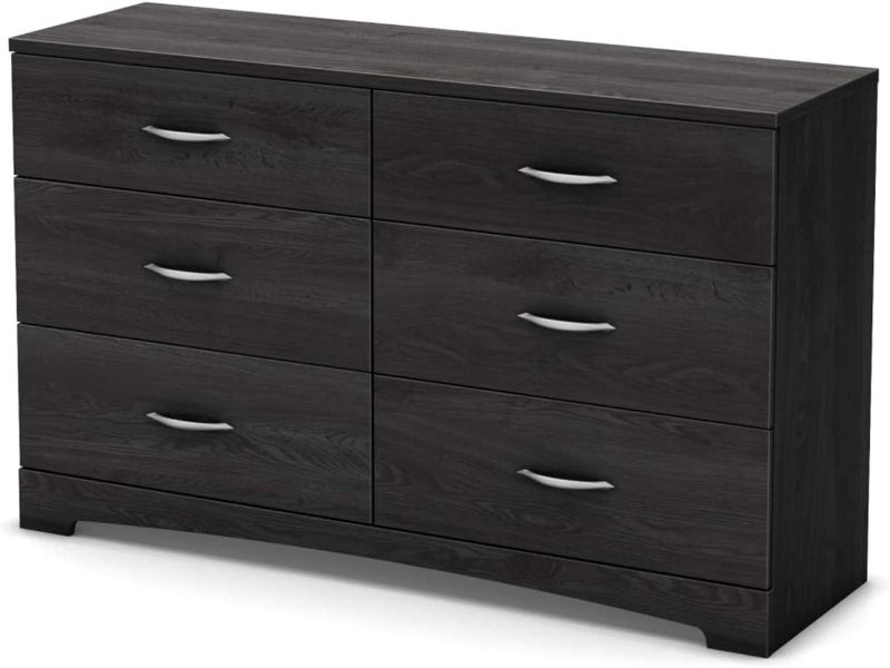 Photo 1 of *OPENED**
South Shore Step One 6-Drawer Double Dresser-Gray Oak
