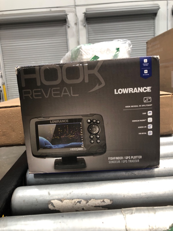 Photo 2 of LOWRANCE 000-15503-001 HOOK Reveal 5x Splitshot GPS Only No Chart
