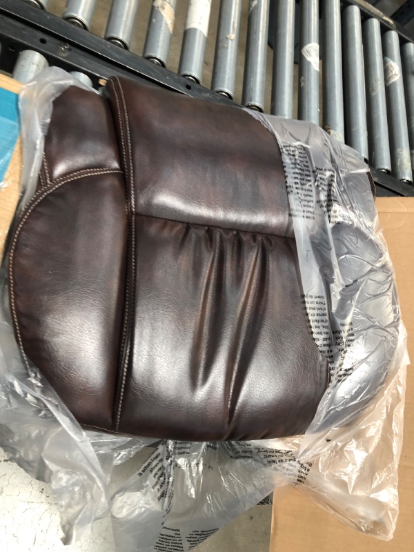 Photo 2 of Serta Bonded Leather Executive Chair, Biscuit Brown (CHR200090)