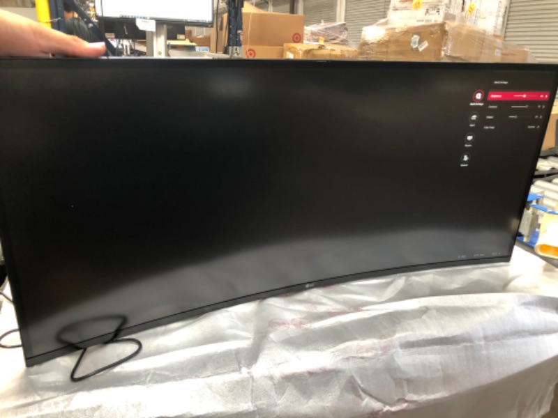 Photo 2 of LG 34WN80C-B 34 inch 21:9 Curved UltraWide WQHD IPS Monitor with USB Type-C Connectivity sRGB 99 Color Gamut and HDR10 Compatibility, Black (2019)