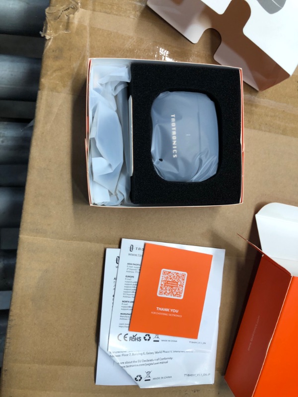 Photo 4 of TaoTronics Soundliberty 97 Bluetooth Earbuds USB-C fast charging
