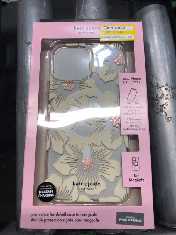 Photo 2 of Kate Spade New York Protective Hardshell Case for MagSafe for iPhone 13 Pro Max & iPhone 12 Pro Max
