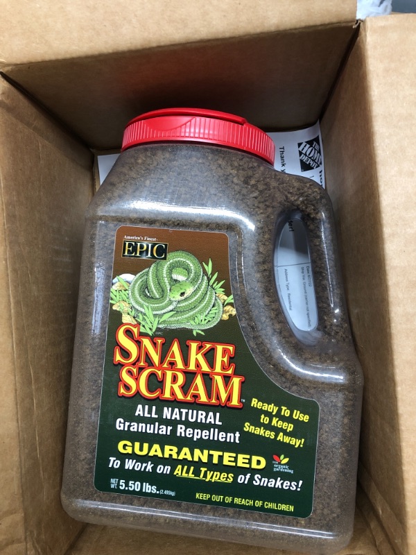 Photo 2 of 5.5 lbs. Granular Snake Repellent Shaker Jug
