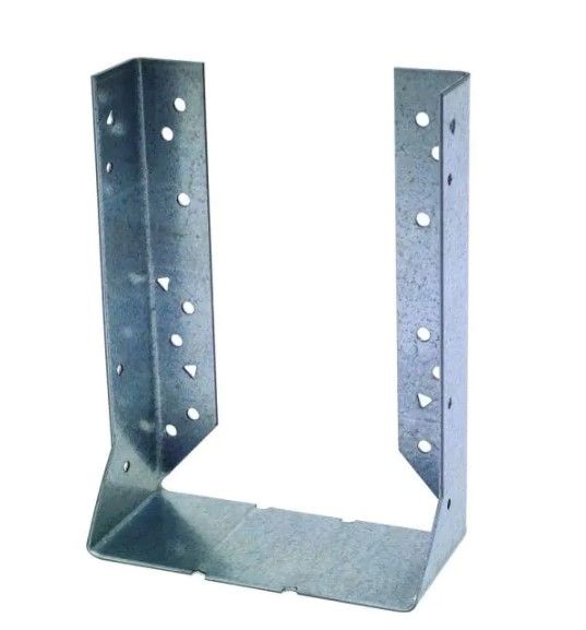 Photo 1 of 2 pack - Simpson Strong-Tie
HUC Galvanized Face-Mount Concealed-Flange Joist Hanger for 6x10 Nominal Lumber