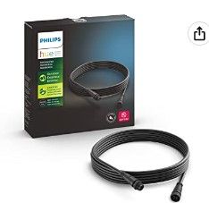 Photo 1 of Outdoor Low voltage Extension Cable for use with Philips Hue Calla and Lily Outdoor lights, 16ft