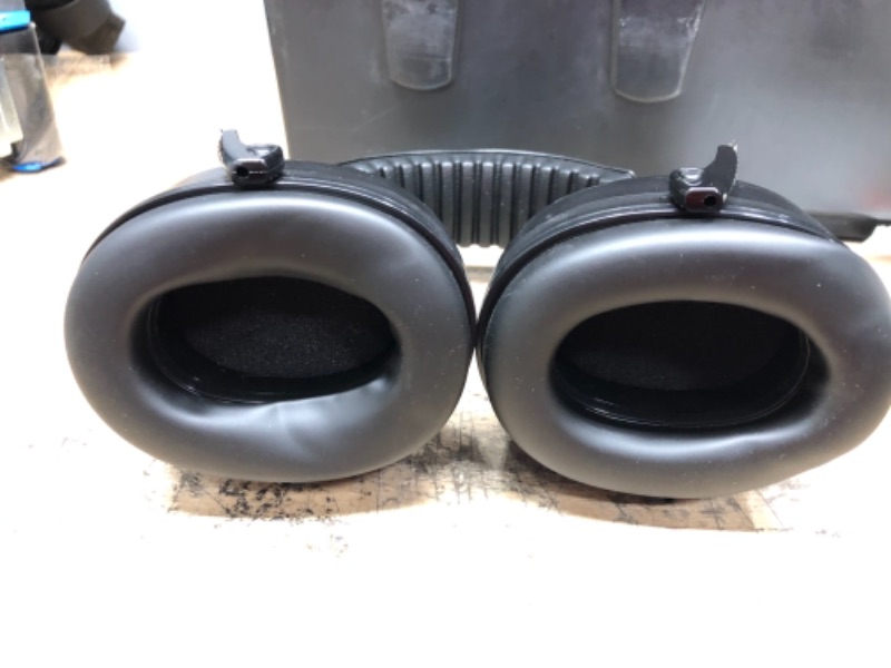 Photo 3 of HDX Black Folding Ear Muff NRR 26