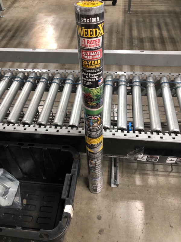 Photo 1 of 3 ft. x 100 ft. Dalen Products Roll Landscape Fabric
