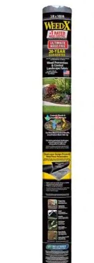 Photo 1 of 3 ft. x 100 ft. Dalen Products Roll Landscape Fabric

