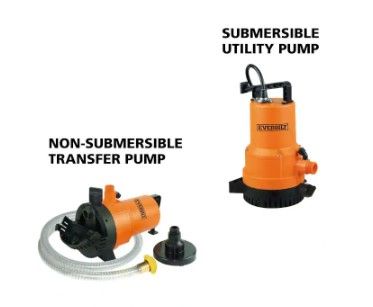 Photo 1 of 1/4 HP 2-in-1 Utility Pump