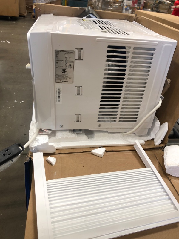 Photo 3 of Midea 8,000 BTU EasyCool Window Air Conditioner, Dehumidifier and Fan - Cool, Circulate and Dehumidify up to 350 Sq. Ft., Reusable Filter, Remote Control
