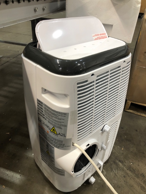 Photo 4 of BLACK+DECKER 12,000 BTU Portable Air Conditioner with Heat and Remote Control, White
