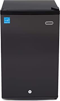 Photo 1 of Whynter Black CUF-301BK 3.0 cu. ft. Energy Star Upright Freezer with Lock, 3 Cubic Feet
