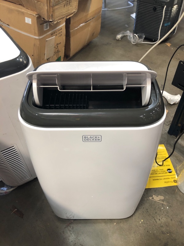 Photo 1 of BLACK+DECKER 8,000 BTU Portable Air Conditioner with Remote Control, White
