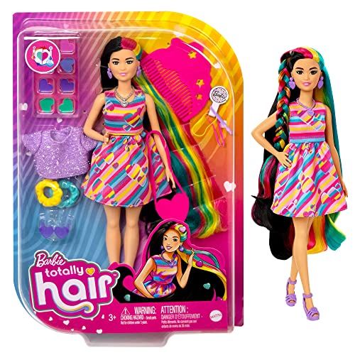 Photo 1 of Barbie Totally Hair Heart-Themed Doll
