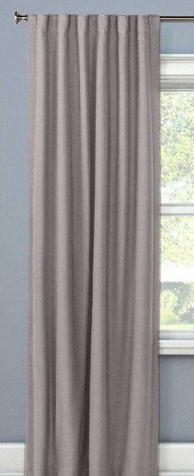 Photo 1 of 1pc Blackout Aruba Linen Window Curtain Panel - Threshold™

