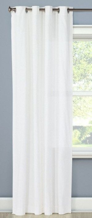 Photo 1 of 1pc Light Filtering Solid Window Curtain Panel - Threshold™

