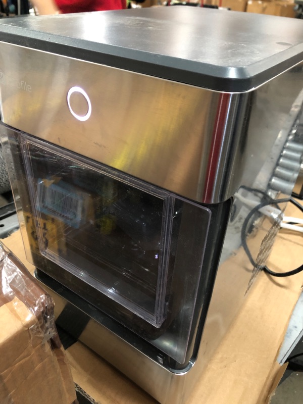 Photo 2 of **PARTS ONLY** GE Profile Opal | Countertop Nugget Ice Maker with Side Tank | Portable Ice Machine Makes up to 24 lbs. of Ice Per Day | Stainless Steel Finish

