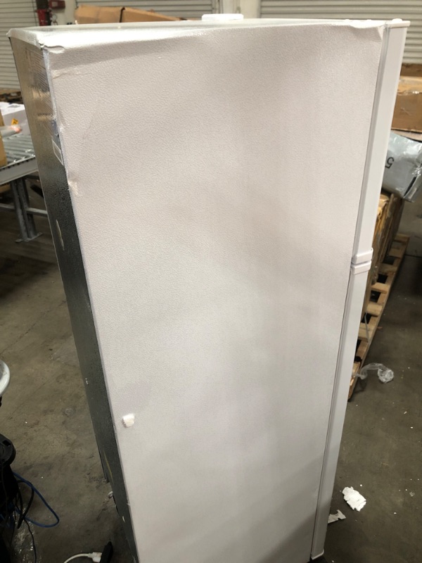 Photo 2 of ***PARTS ONLY*** RCA 7.5 Cu. Ft. Top Freezer Refrigerator RFR741, White