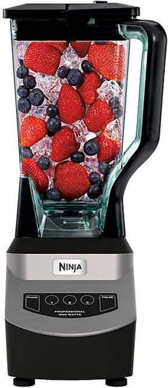 Photo 1 of Ninja 1000 Watts Blender NJ600, Silver/Black, 72 Oz 
