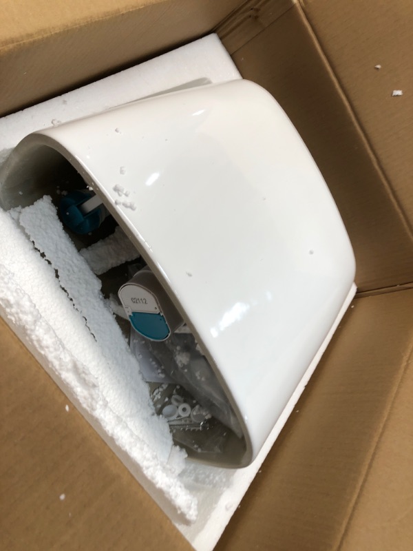 Photo 5 of **READ THE NOTE** Sanimove 500watt Macerator Pump Toilet 3 Piece of Upflush Toilet System for Basement Room Round Bowl Toilet with Toilet Tank ,Upflush Toilet with Macerator Pump Toilet for Kitchen Sink, Bathroom
