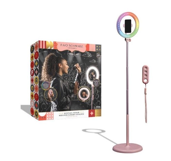 Photo 1 of FAO Schwarz Social Star Selfie Light Stand