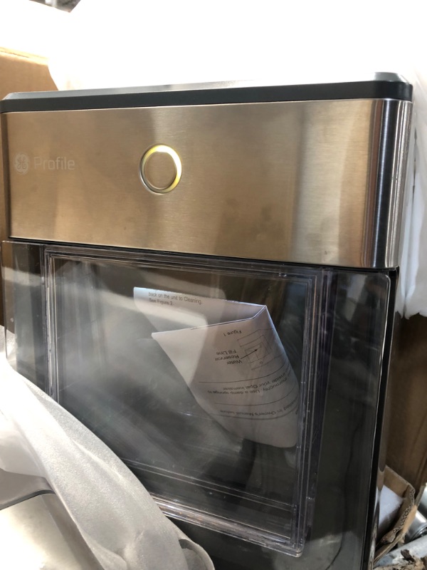 Photo 8 of PARTS ONLY WON'T MAKE ICE
GE Profile Opal | Countertop Nugget Ice Maker with Side Tank | Portable Ice Machine Makes up to 24 Lbs. of Ice per Day | Stainless Steel Finish
