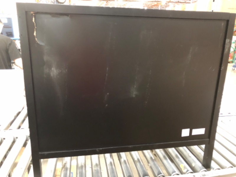 Photo 1 of (PUNCTURED BACK WALL; SCRATCHED; COSMETIC DAMAGES TO DOORS; UNEVEN DOORS) Springville 2 Door Cabinet Brown - Threshold™ designed with Studio McGee; Dimensions (Overall): 30 Inches (H) x 34 Inches (W) x 14 Inches (D)


