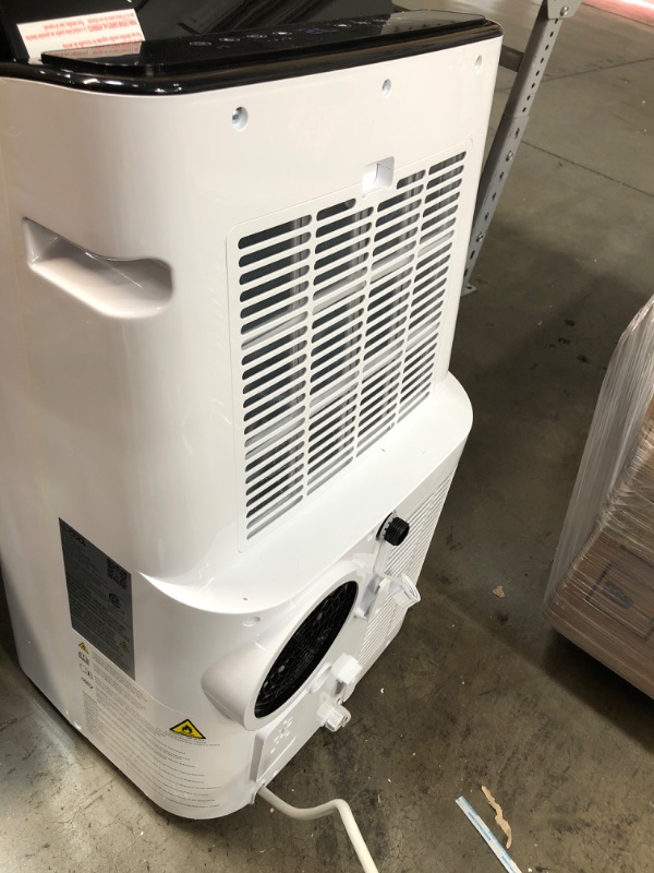 Photo 4 of Commercial Cool CCP10HJW Heat Unit with Dehumidifier & Fan Portable-air-conditioners, 15000 BTU, White
