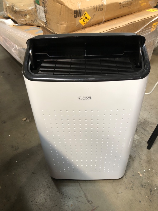 Photo 2 of Commercial Cool CCP10HJW Heat Unit with Dehumidifier & Fan Portable-air-conditioners, 15000 BTU, White
