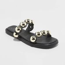 Photo 1 of Didi Embellished Slide Sandals SIZE 10