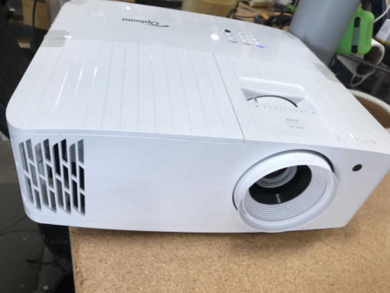 Photo 3 of Optoma UHD38 Bright, True 4K UHD Gaming Projector | 4000 Lumens | 4.2ms Response Time at 1080p with Enhanced Gaming Mode | Lowest Input Lag on 4K Projector | 240Hz Refresh Rate | HDR10 & HLG
