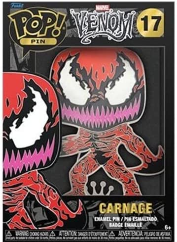 Photo 1 of 2 item bundle 
Funko Pop! Sized Pin Marvel: Venom Carnage (x2)
