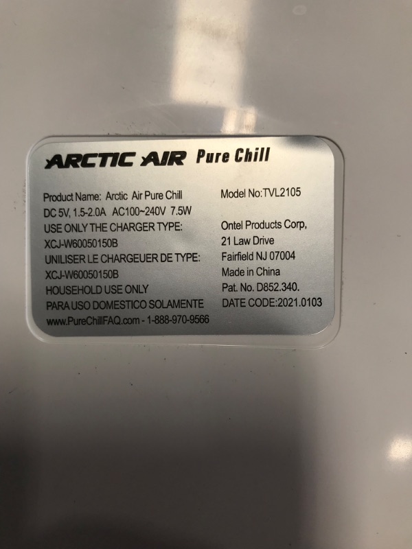 Photo 6 of As Seen on TV Arctic Air Pure Chill
