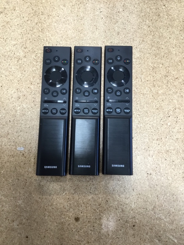 Photo 2 of Replacement Voice Remote Control fit for Samsung Smart TVs Compatible with Samsung QLED Series Smart TV Pack of 3